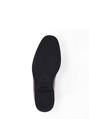 Jones Bootmaker Black Manchester Wide Leather Lace-ups Shoes - Image 5 of 5