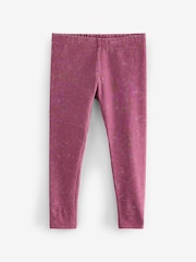 Berry Pink Denim Leggings (3-16yrs) - Image 5 of 7