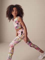 Multi Graffiti Sports Leggings (3-16yrs) - Image 2 of 8