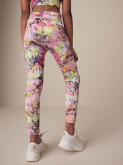 Multi Graffiti Sports Leggings (3-16yrs) - Image 4 of 8