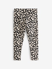 Mono Spot/Black/Charcoal Grey Leggings 5 Pack (3-16yrs) - Image 7 of 8