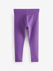 Purple/Graffiti/Multi Swirl Leggings 5 Pack (3-16yrs) - Image 5 of 8