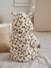 Ecru/ Animal Print Baby Cosy Fleece Jacket (0mths-2yrs) - Image 2 of 10