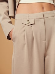Neutral Tailored Barrel Trousers - Image 4 of 4