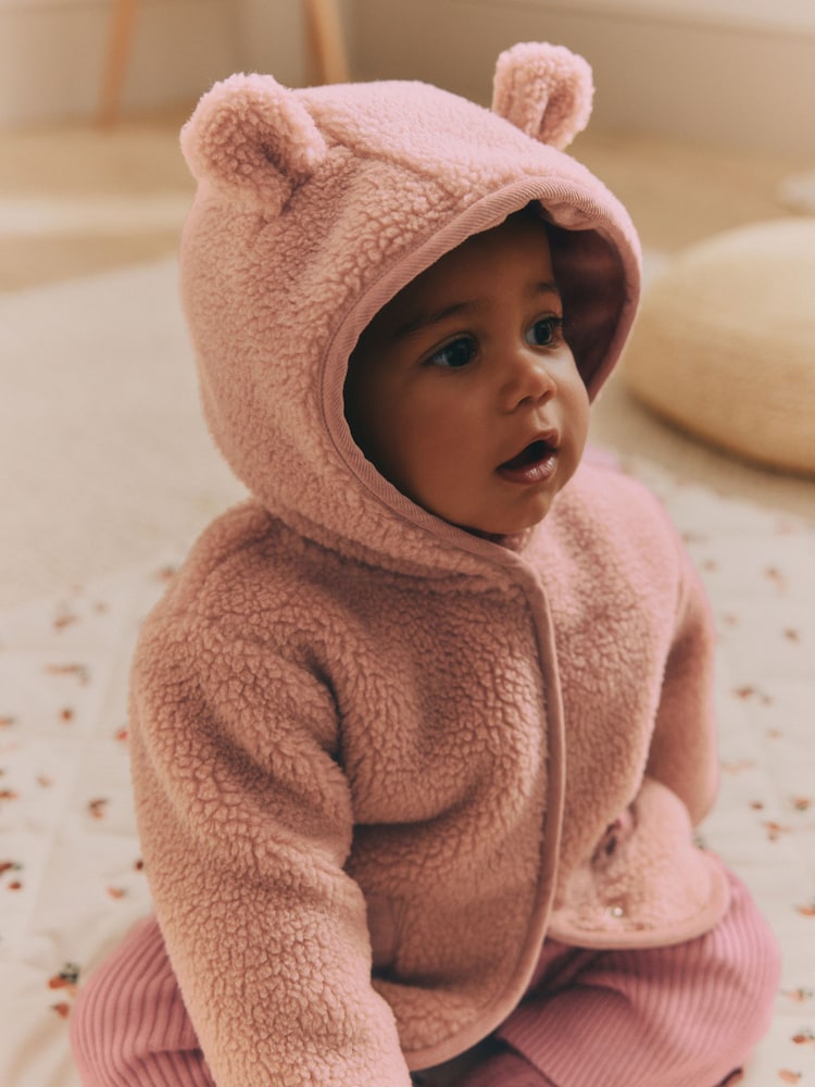Pink - Baby-Jacke aus kuscheligem Fleece (0 Monate bis 2 Jahre) - Bild 2 von 12 Pink - Baby-Jacke aus kuscheligem Fleece (0 Monate bis 2 Jahre) - Bild 2 von 12