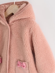 Roz - Bebeluș Borg Fleece Jachetă (0luni-2ani) - Imaginea 8 din 12