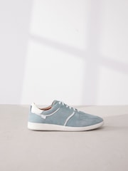 modra - Forever Comfort® Nizke retro usnjene trenirke - Slika 2 iz 6