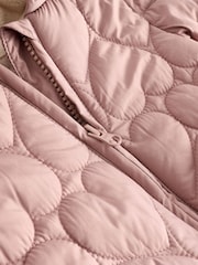 Pink Hearts Quilted Baby Coat (0mths-2yrs) - Image 7 of 7