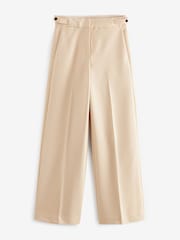 Cream Premium Tailored Straight Trousers - Image 6 of 7