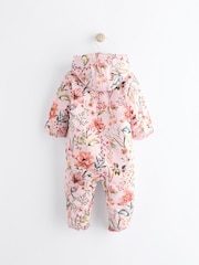 Floral Corduroy Baby All-In-One Pramsuit (0mths-2yrs) - Image 2 of 7