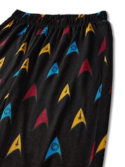 Vanilla Underground Mens Grey Star Trek 100% Cotton Licensed Pyjamas - Image 4 of 4