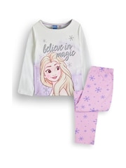 Vanilla Underground Purple Girls Licensed 100% Cotton Pyjamas - Image 1 of 6