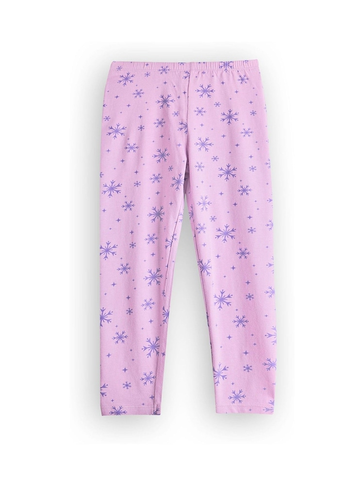 Vanilla Underground Purple Girls Licensed 100% Cotton Pyjamas - Image 4 of 6