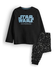 Vanilla Underground Black Boys Licensed 100% Cotton Pyjamas - Image 1 of 5