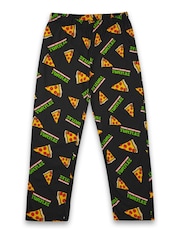 Vanilla Underground Grey Mens 100% Cotton Teenage Mutant Ninja Turtle Pyjamas - Image 3 of 5