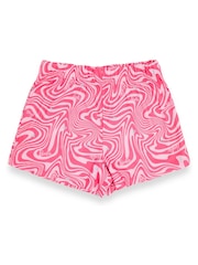 Vanilla Underground Pink Girls Barbie Short Leg Pyjamas - Image 4 of 5