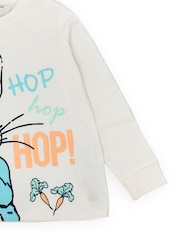 Vanilla Underground White Kids Peter Rabbit Licensed 100% Cotton Pyjamas - Image 4 of 5