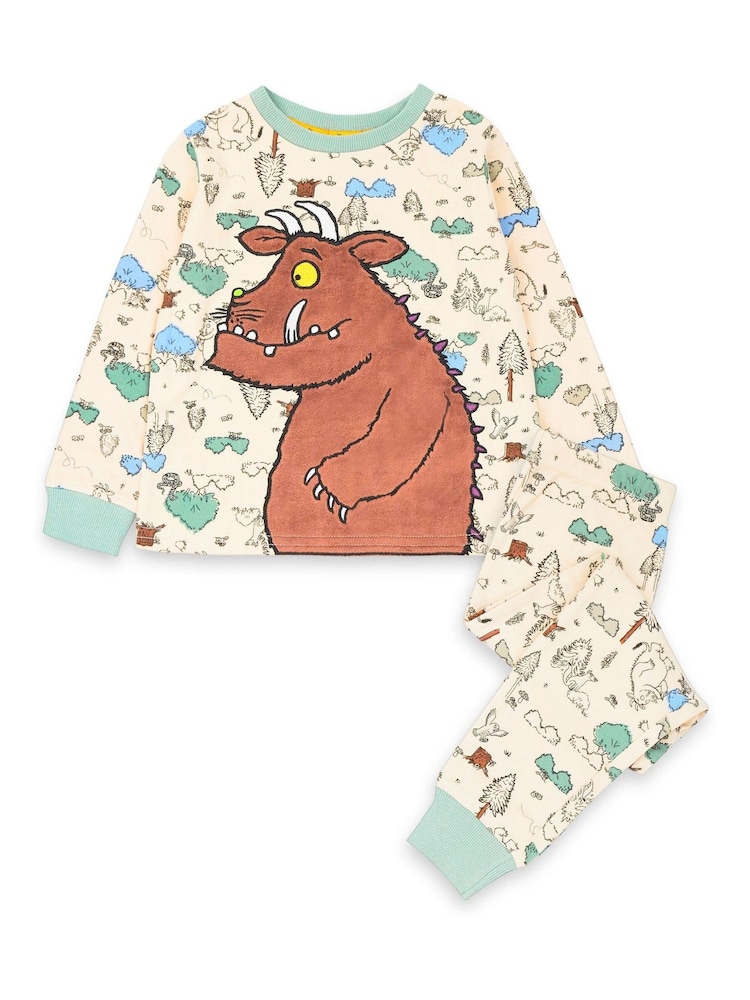 Vanilla Underground Kids Natural 100% Cotton Gruffalo Pyjamas - Image 1 of 8