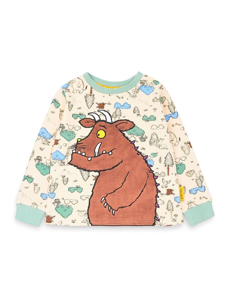 Vanilla Underground Kids Natural 100% Cotton Gruffalo Pyjamas - Image 2 of 8