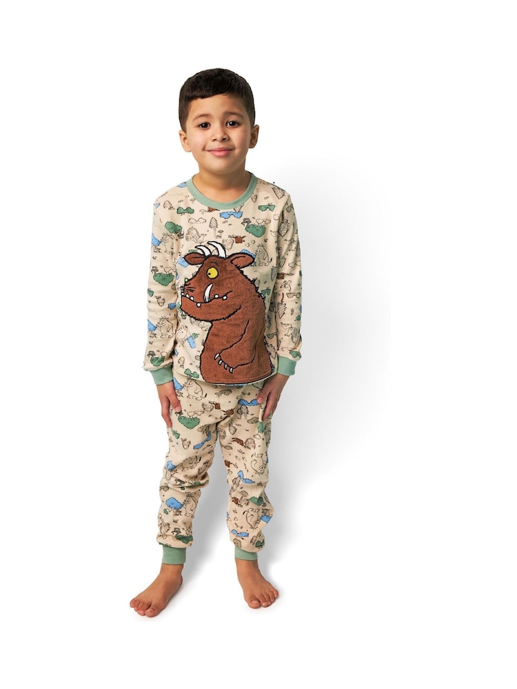 Vanilla Underground Kids Natural 100% Cotton Gruffalo Pyjamas - Image 8 of 8