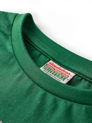 Vanilla Underground Green Boys Teenage Mutant Ninja Turtles Long Sleeve 100% Cotton T-Shirt - Image 2 of 5
