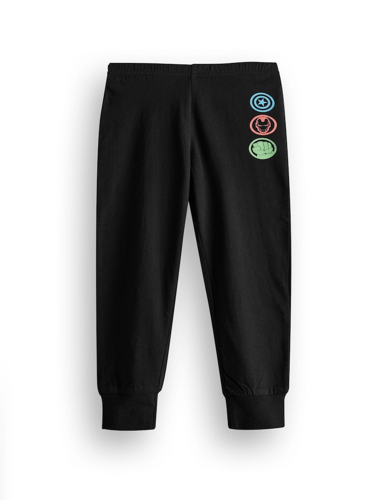 Vanilla Underground Black Boys Licensed 100% Cotton Pyjamas - Image 4 of 6