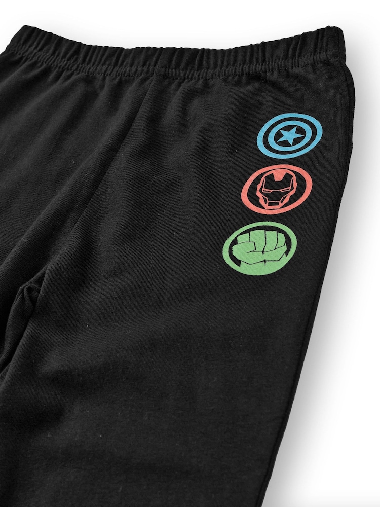 Vanilla Underground Black Boys Licensed 100% Cotton Pyjamas - Image 5 of 6