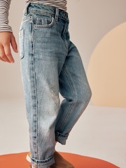 Getönter Denim - Mom-Jeans aus 100 % Baumwolle (3-16Jahre) - Bild 4 von 8