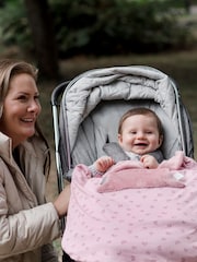 Cheeky Chompers Baby 100% Cotton Travel Blanket - Image 2 of 8