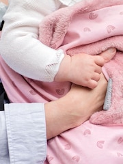 Cheeky Chompers Baby 100% Cotton Travel Blanket - Image 4 of 8