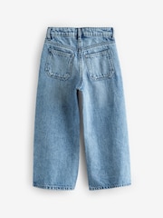 Mid Blue Denim Wide Leg 100% Cotton Jeans (3-16yrs) - Image 5 of 7