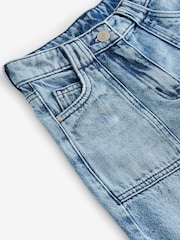 Mid Blue Denim Wide Leg 100% Cotton Jeans (3-16yrs) - Image 6 of 7