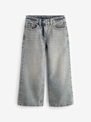 Denim Tint 100% Cotton Wide Leg Jeans (3-16yrs) - Image 5 of 7