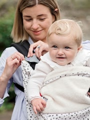 Cheeky Chompers Baby 100% Cotton Travel Blanket - Image 2 of 11