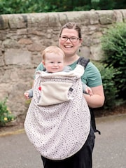 Cheeky Chompers Baby 100% Cotton Travel Blanket - Image 7 of 11