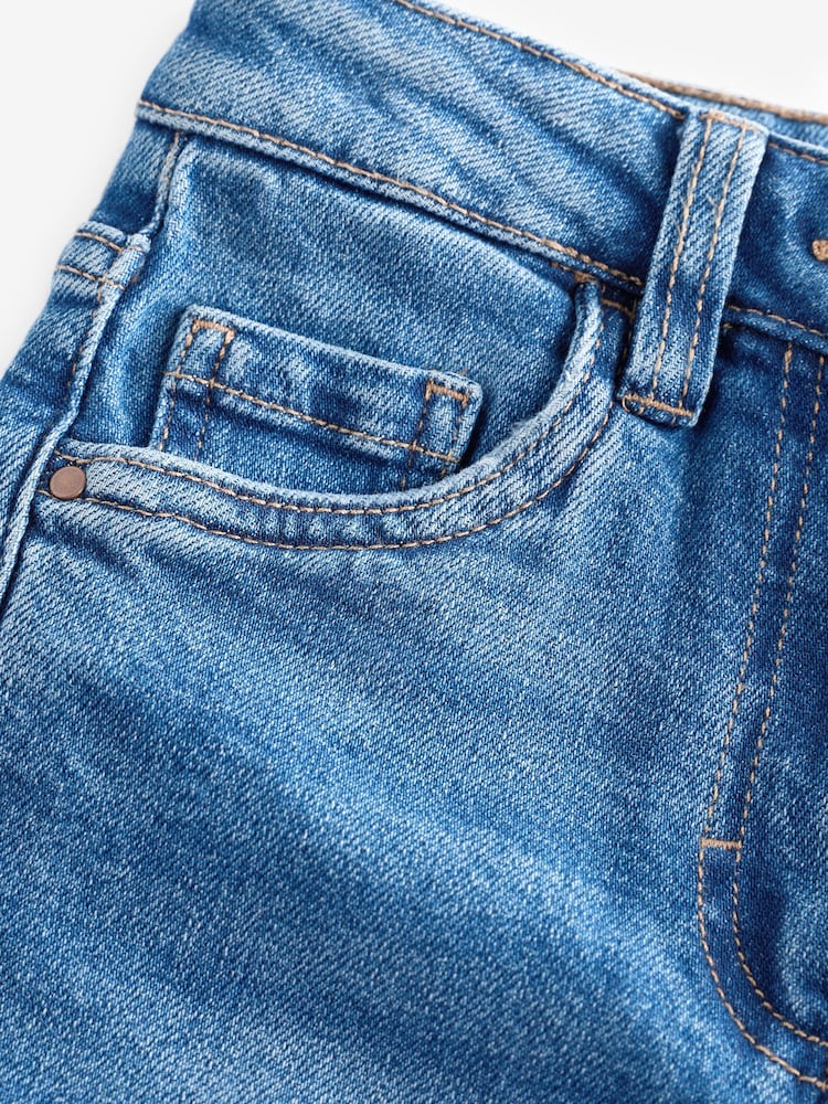 Mid Blue Denim Flare Jeans (3-16yrs) - Image 6 of 6