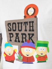 Vanilla Underground Mens White South Park 100% Cotton Licensed Pyjamas - Image 7 of 7