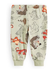 Vanilla Underground Green Kids Jungle Book 100% Cotton Pyjamas - Image 4 of 6