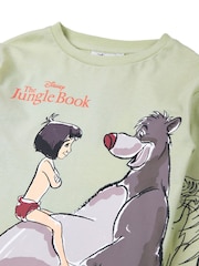 Vanilla Underground Green Kids Jungle Book 100% Cotton Pyjamas - Image 5 of 6