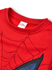 Vanilla Underground Red Boys Spider-Man Sweatshirt - Image 3 of 6