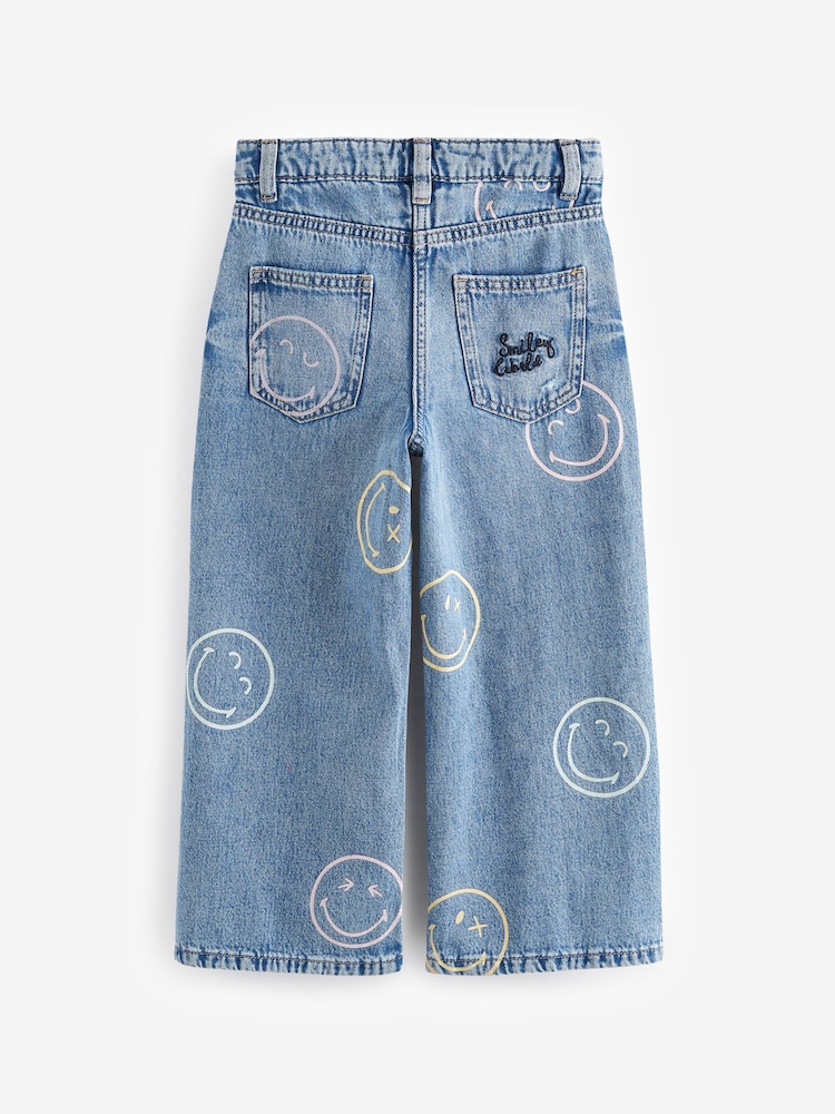 Jean bleu moyen - Jean SmileyWorld® Aamp 100% Jeans (3-16ans) - Image 6 of 8