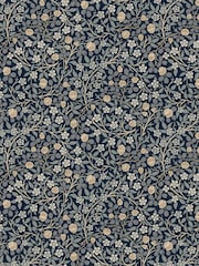 William Morris At Home Midnight Clover 10M Wallpaper - Image 2 of 5