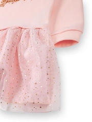 Vanilla Underground Pink Girls Disney Princess Longline Sweatshirt with Trim - Image 4 of 5