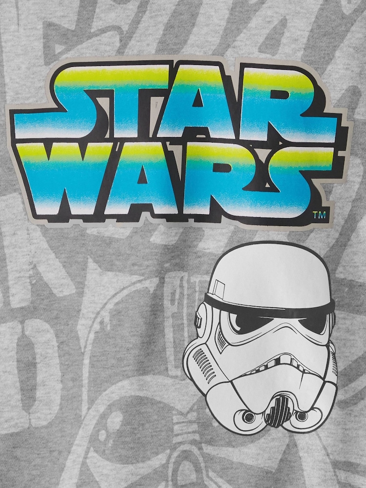Vanilla Underground Grey Boys Star Wars Hoodie - Image 5 of 5