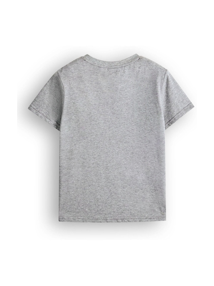 Vanilla Underground Grey Boys Marvel 100% Cotton T-Shirt - Image 2 of 6