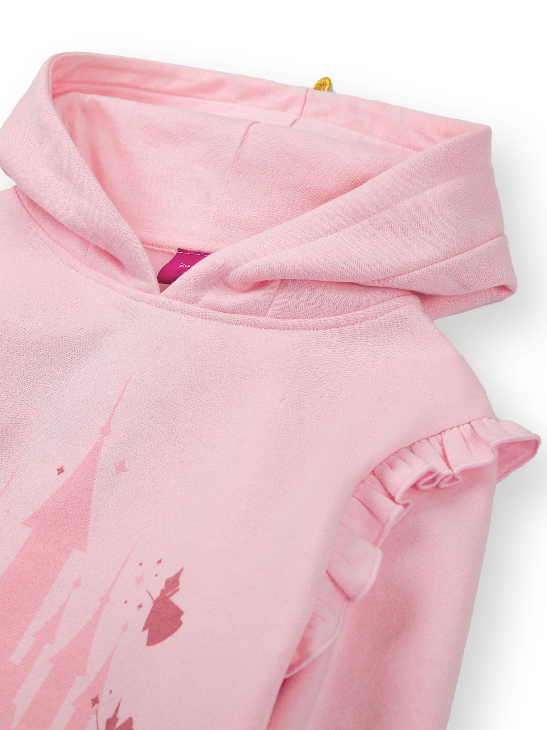 Pink princess hoodie top