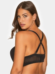 Yours Curve Black Moulded Underwired Full Cup Multiway Bra With Removeable Straps - Image 5 of 5