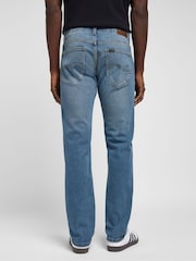 Lee Mid Blue Denim Slim MVP Jeans - Image 2 of 7