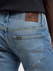 Lee Mid Blue Denim Slim MVP Jeans - Image 5 of 7