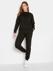 Long Tall Sally Black 2 Pack Basic Joggers - Image 3 of 3